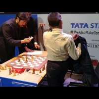 Nakamura cannot believe that he couldn't win this against Praggnanandhaa! Tata Steel India Blitz
