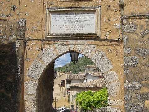 Arpino, Italy, birthplace of Cicero