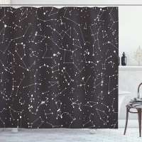 Lunarable Astrology Shower Curtain