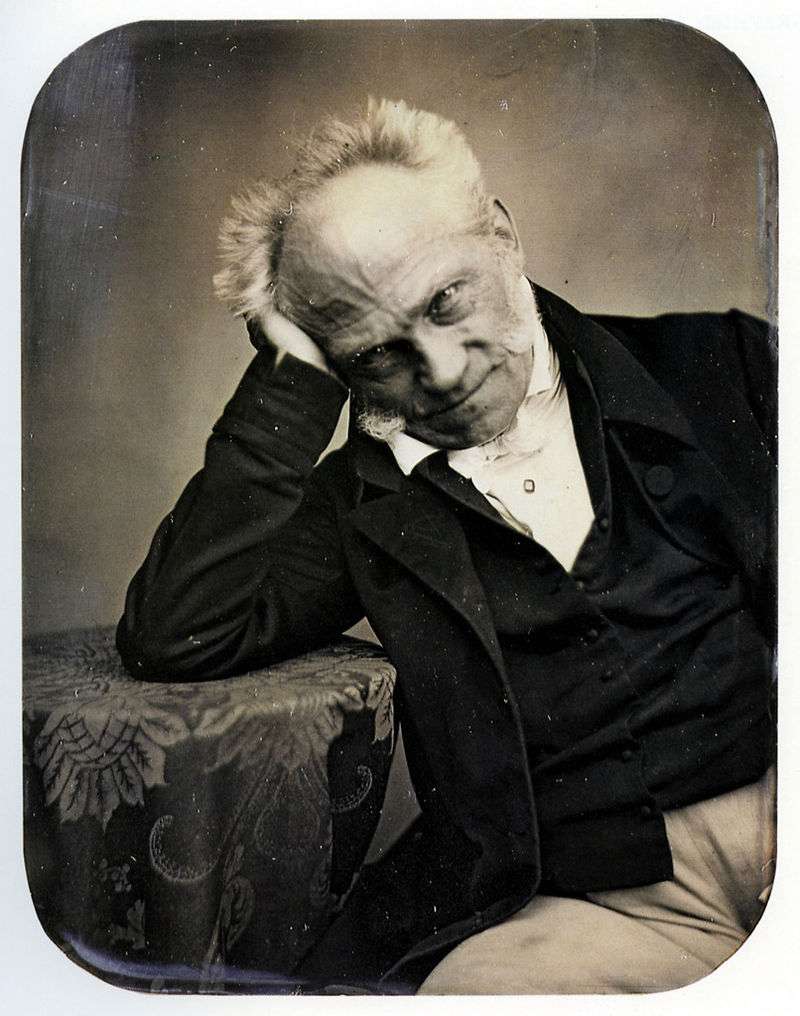 Photo of Schopenhauer, 1852