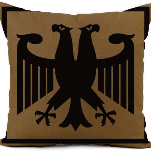German Imperial Eagle Throw Pillow Cover