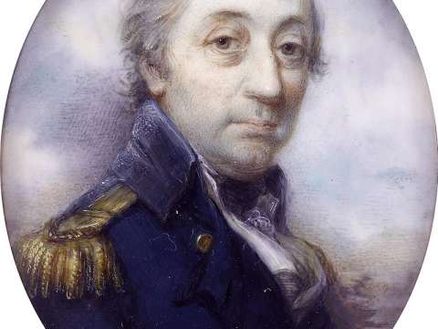 Vice-Admiral William Fairfax; painted in 1798