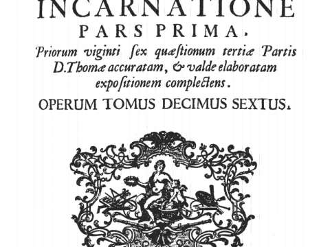 De incarnatione, pars prima (1745).