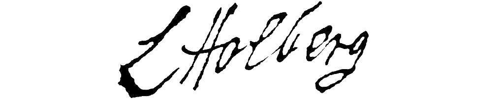 Ludvig Holberg Signature