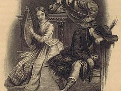 A Legend of Montrose, illustration from the 1872 edition