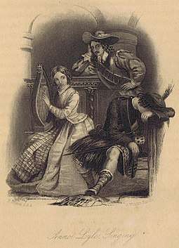 A Legend of Montrose, illustration from the 1872 edition