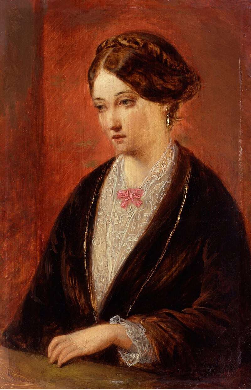 Painting of Nightingale by Augustus Egg, c. 1840s