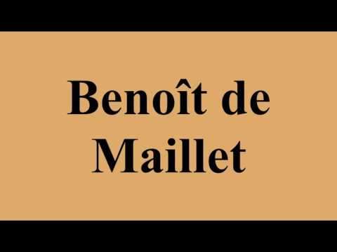 Benoît de Maillet