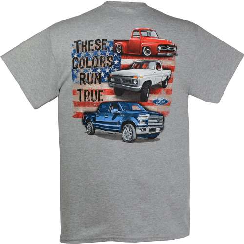 Ford 100th Anniversary Red White Blue T-Shirt