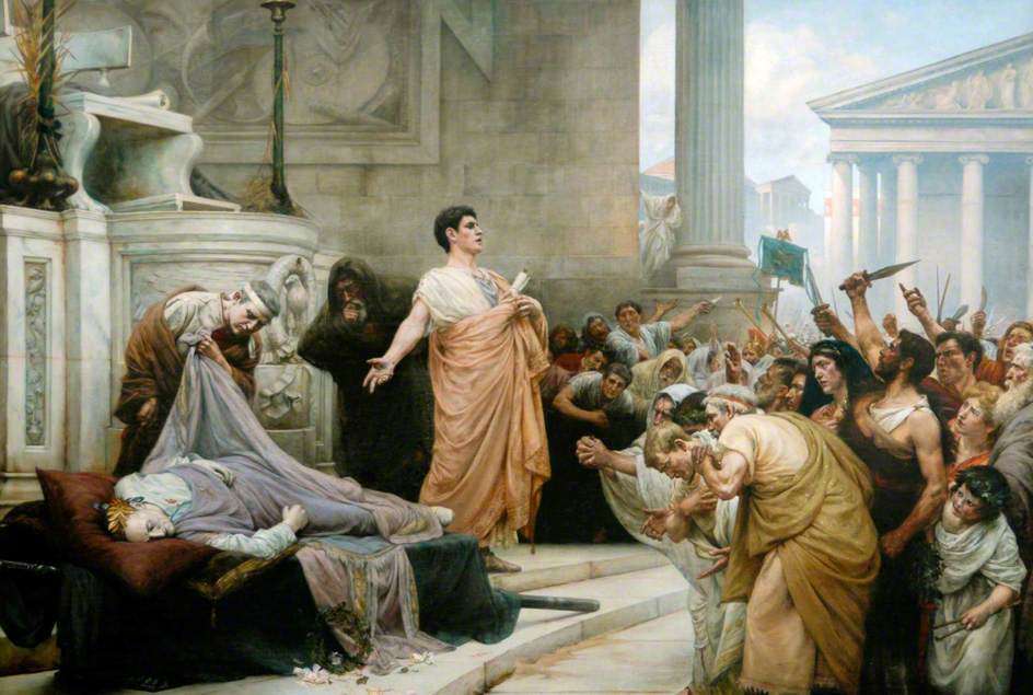 Marc Antony's Oration at Caesar's Funeral by George Edward Robertson