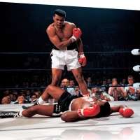 Muhammad Ali Boxing Sonny Liston Print