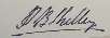 Percy Bysshe Shelley Signature