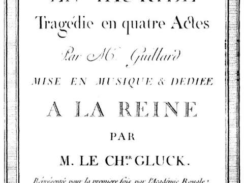 Title-page of the first printed score
