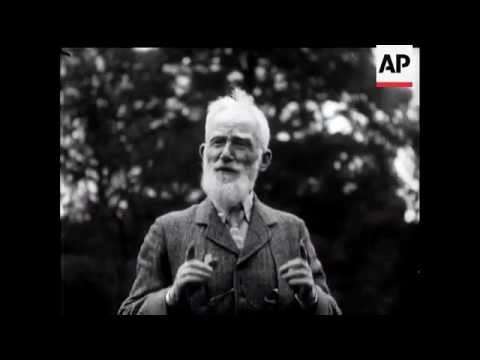 George Bernard Shaw's first appearance in America - 1933