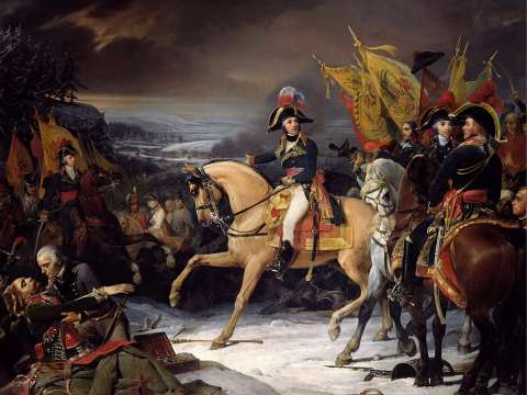 Moreau at the Battle of Hohenlinden