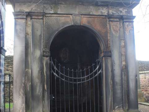 The mausoleum of William Robertson, Greyfriars Kirkyard