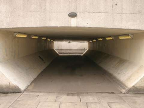 The tunnel used in the making of A Clockwork Orange
