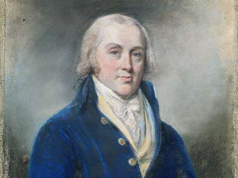 Madison at Princeton, portrait by James Sharples