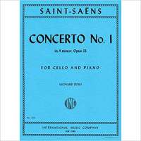 Concerto no. 1 in A Minor, op. 33, cello and piano