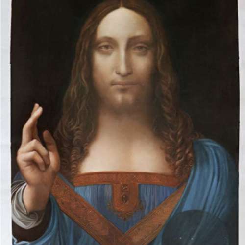 Salvator Mundi - Leonardo da Vinci high quality hand-painted 