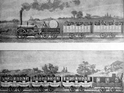 First passenger railway, L&MR