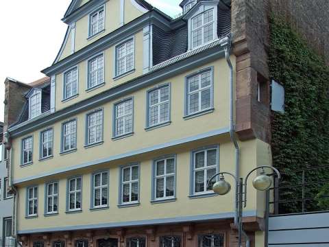 Goethe's birthplace in Frankfurt (Großer Hirschgraben)