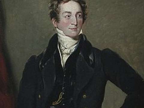 Portrait of Robert Peel by Thomas Lawrence