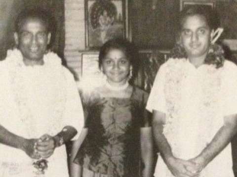 Kumari Sheila with Guru Dhandayudha Pani Pillai and Guru Chitti Babu (musician), 1968