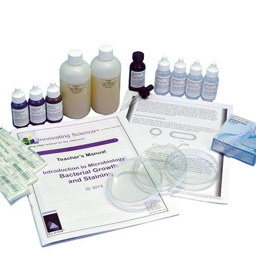 Introduction to Microbiology: Bacterial Growth and Staining Kit