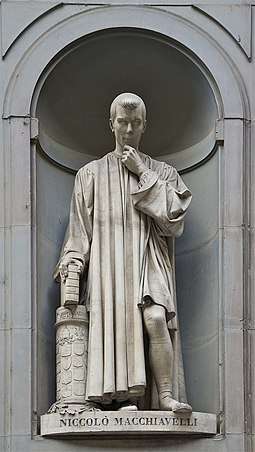 Statue at the Uffizi