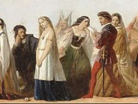 Procession of Characters from Shakespeare's Plays by an unknown 19th-century artist