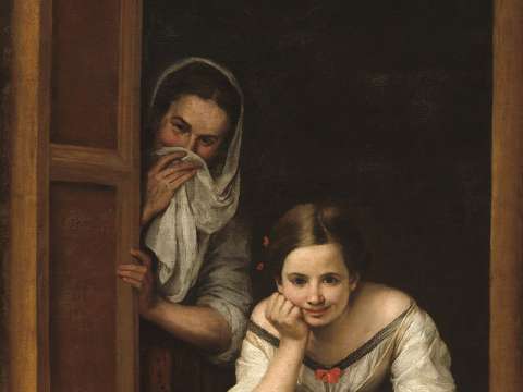 Two women at a window, c. 1655–1660, National Gallery of Art, Washington, D.C.