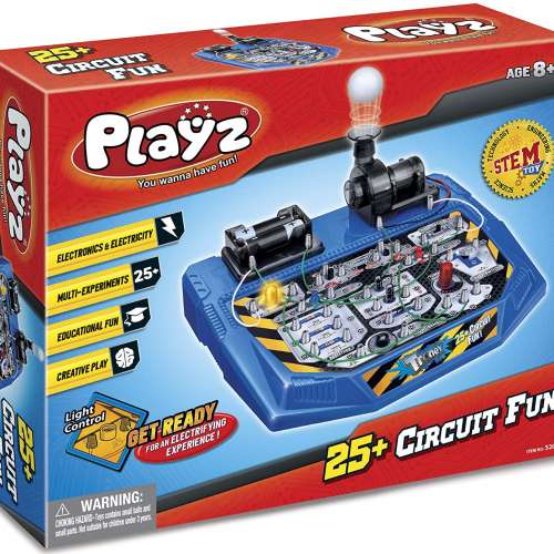 Playz Electrical Circuit Board Engineering Kit for Kids