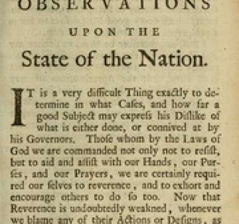 Observations upon the state of the nation in January 1712/3