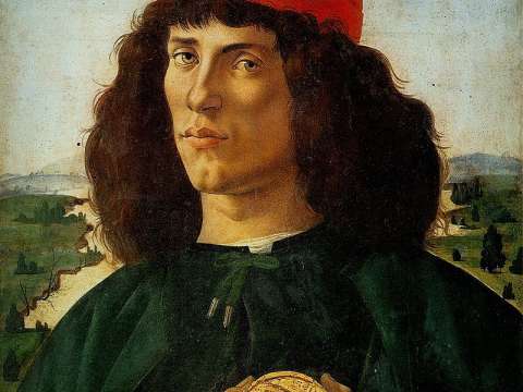 Portrait of a Man with a Medal of Cosimo the Elder, 1474