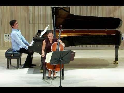 Yoanna Prodanova and Ariel Lanyi play Beethoven Sonata for cello and piano No. 5