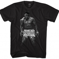 Muhammad Ali 60s Boxer Quote Adult T-Shirt