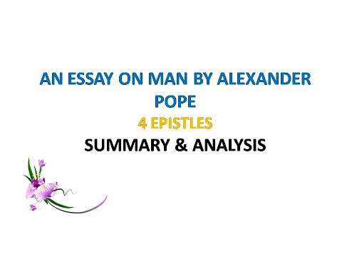 An Essay on Man | Summary & Analysis