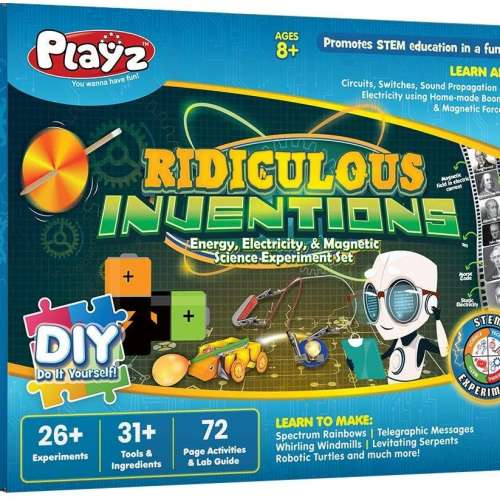 Playz Ridiculous Inventions Science Kits for Kids