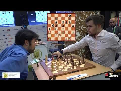 The game that made Magnus Carlsen the World Rapid Champion 2019