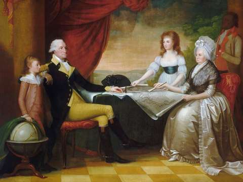 The Washington Family by Edward Savage (c. 1789–1796)