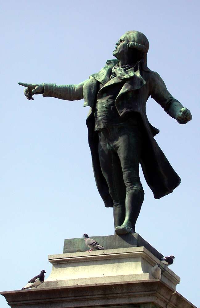 Statue of Danton in Tarbes.
