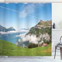 Ambesonne Mountain Shower Curtain