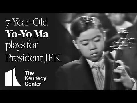 7-Year-Old Cellist Prodigy Yo-Yo Ma's Debut Performance for President JFK