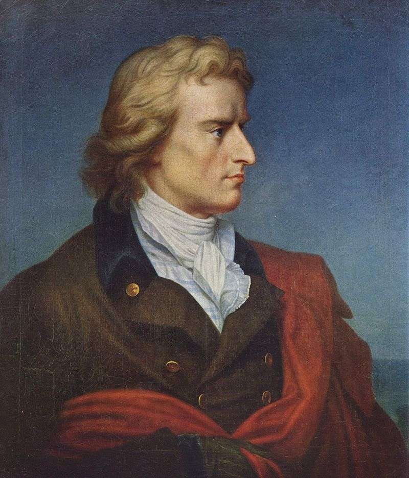 Portrait of Friedrich Schiller by Gerhard von Kügelgen