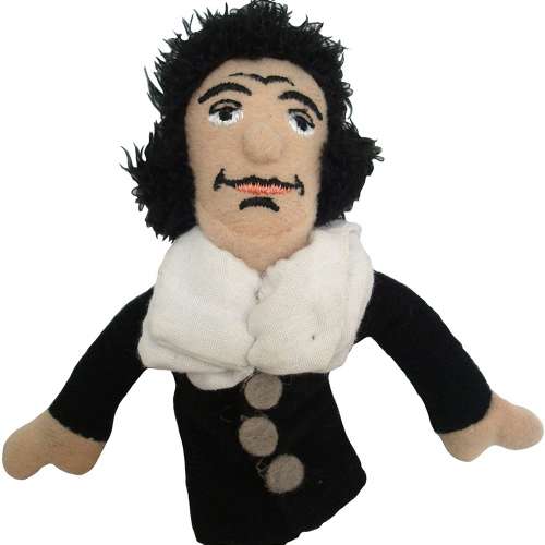 The Unemployed Philosophers Guild Baruch Spinoza Finger Puppet