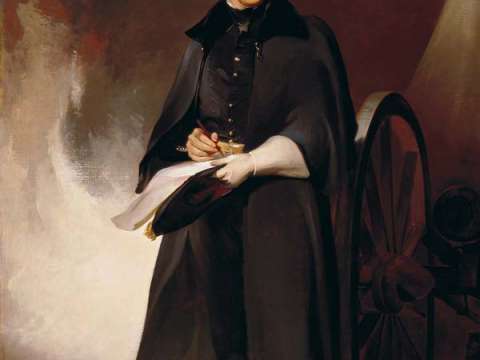 Jackson at the Battle of New Orleans, painted by Thomas Sully in 1845 from an earlier portrait he had completed from life in 1824