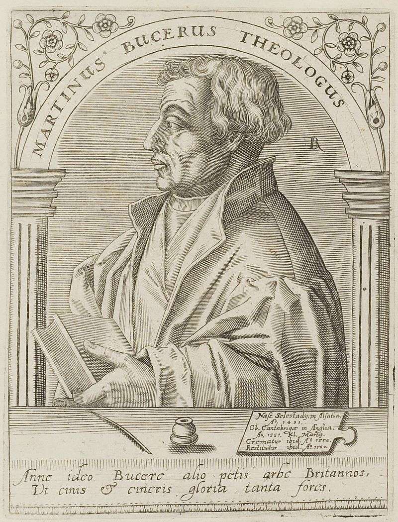 Martin Bucer invited Calvin to Strasbourg after he was expelled from Geneva. Illustration by Jean-Jacques Boissard.
