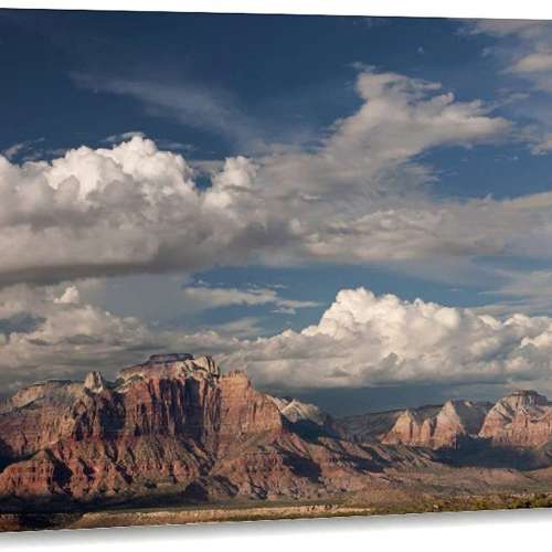 Geological Formations On Canvas Modern Wall Art