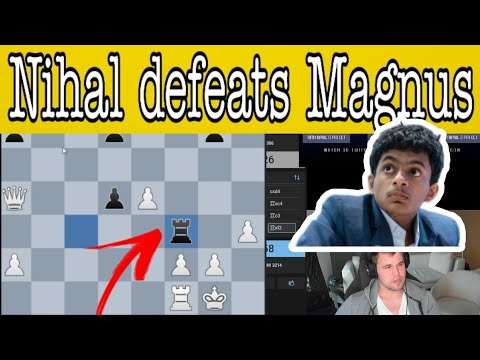 Magnus Carlsen feels pure embarrassment after losing against Nihal Sarin